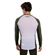 Swix RaceX Classic Long Sleeve Bright White/Olive