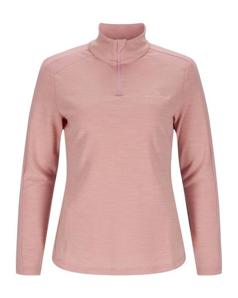 Amundsen 5Mila Half Zip Womens Blush Pink