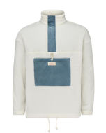 Amundsen Vagabond Wide Cord Fleece Natural/Stormy Blue