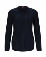 Amundsen Roald Roll Neck Womens Faded Navy