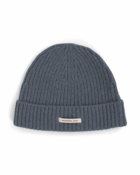 Amundsen Cashmere Beanie Faded Blue 