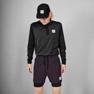 Saysky Reflective Polka Pace Long Sleeve Black