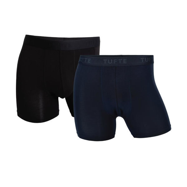 Tufte SoftBoost Boxer Briefs 2pack Black